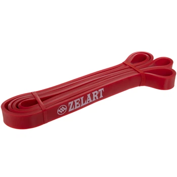 Резинова петля для підтягувань 11-29кг Zelart FI-0889-2 POWER BANDS червоний