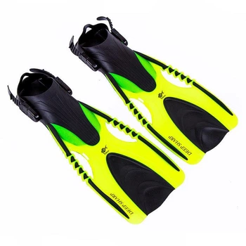 Ласты Dolvor DeepShark L/XL(42-46) F88 лимонные