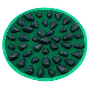 Масажний (ортопедичний) килимок доріжка для дітей з камінням кругла D=30cm D300