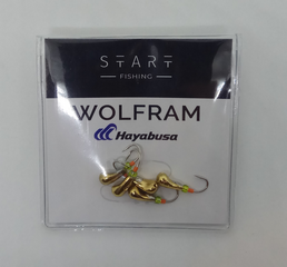 Мормишка вольфр. Start Fishing Клюшка кр. № 12 Gold 4,6 мм 1,2 г 006-046-03