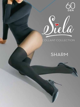 Колготы 60 Den женские Siela Sharm 2 р Черные (4823102986821)