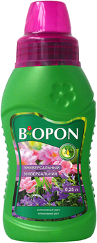 Удобрение жидкое BIOPON универсальное 0.25 л (5904517066427)