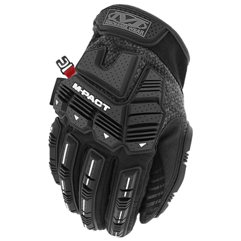 Тактичні Утеплені Рукавички Mechanix Wear ColdWork M-Pact, Чорні / Сірі XL