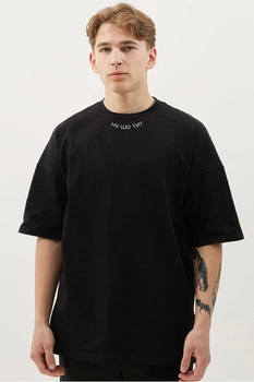 Футболка НУШОТИ чорна 4XL/5XL (9000355)