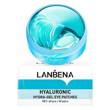 Гидрогелевые патчи в банке LANBENA 60 шт Hyaluronic под глаза
