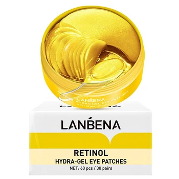 Гидрогелевые патчи в банке LANBENA 60 шт Retinol для увлажнения