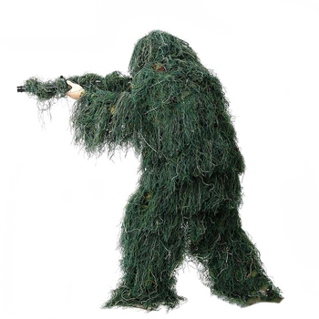Маскировочный костюм снайпера Кикимора Камуфляж Зеленый