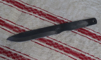 Метальний нож Вітер ручної роботи