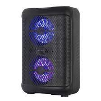 Портативная Bluetooth колонка KOLAV-S2405 5 Вт. Черный. Переносной динамик с функциями USB / FM / BT / TWS. Портативная акустика оснащена светомузыкальным сопровождением