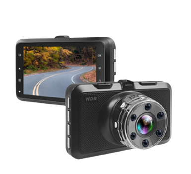 Відеореєстратор FullHD зі світлодіодним лампою, індикацією (3 "LCD екран 1920x1080, кольорова камера CMOS) з двома камерами і ІК-підсвічуванням XPRO DRIVE XT696