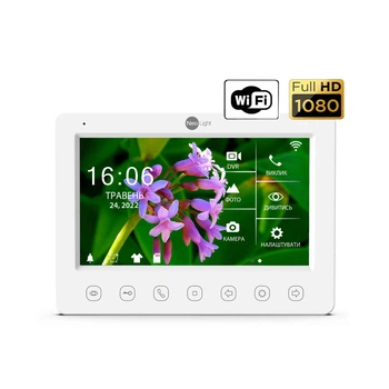 Wi-Fi відеодомофон Neolight Kappa+ HD WF White