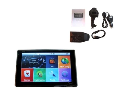 Портативный GPS навигатор с сенсорным экраном 7" на ОС Windows с FM-трансмиттером и памятью 4GB XPRO MAPGPS G711 (2525_60441)