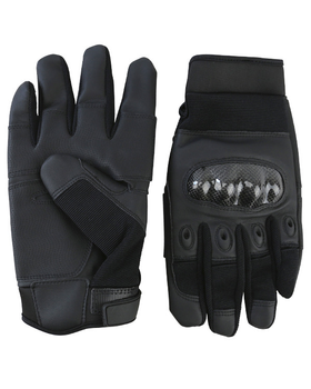Рукавички тактичні KOMBAT UK Predator Tactical Gloves, чорний, M-L