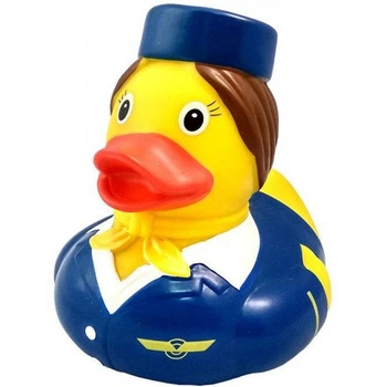 Качка Стюардеса гумова FunnyDucks L1871