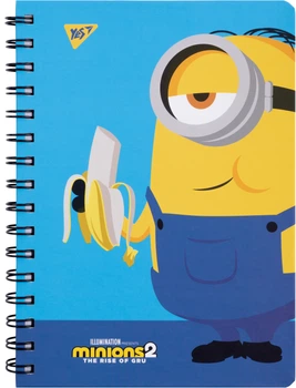 Блокнот YES Minions A5 80 аркушів Лінія (151774)