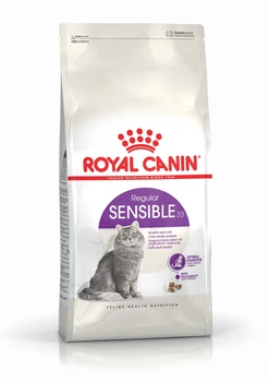 Сухой корм Royal Canin SENSIBLE для взрослых кошек с чувствительным пищеварением 400 г (3182550702263)