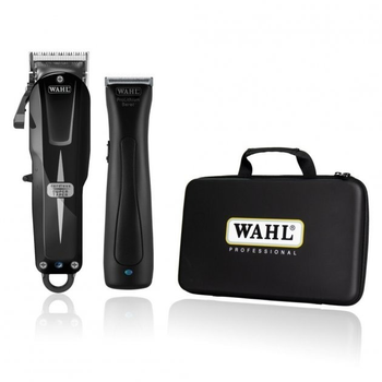 Набор машинок Wahl Cordless Combo Super Taper Cordless Black + Beret Stealth 08592-017 3,6 В 2200 мАч в кейсе Черный