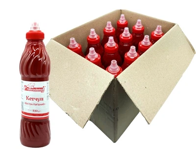 Кетчуп Екстра Лагідний Gusto 830 г Professional ТМ ОЛИС ПЕТ