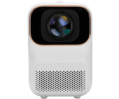 SMART проектор Full HD (1920*1080) на ANDROID Xiaomi Xming Q1 White (3500 lumen) із вбудованим акумулятором 7800 mAh + Аеромиша (Xming Q1 (White)_9750)