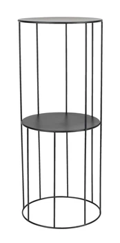 Етажерка PELLE 25x60см чорна