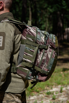 Тактический рюкзак Soldier Outdoor 45 литров Камуфляж темный
