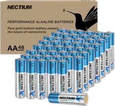 Батарейки Nectium AA/LR6 48шт/уп box (по 4шт/уп shrink)