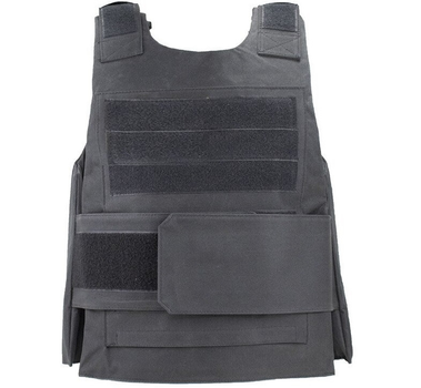 Жилет тактический плитоноска / разгрузка универсальный Tactical Vest A48 черный