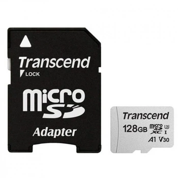 Карта памяти Transcend 128GB microSDXC class 10 UHS-I U3 (TS128GUSD300S-A) (160163)