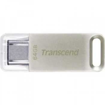 USB флеш накопитель Transcend 64GB JetFlash 850 Silver USB 3.1 (TS64GJF850S)