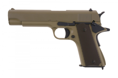 Пістолет Cyma Colt 1911 CM.123 AEP Tan