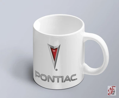 Чашка з принтом авто логотип Pontiac (02010102012)