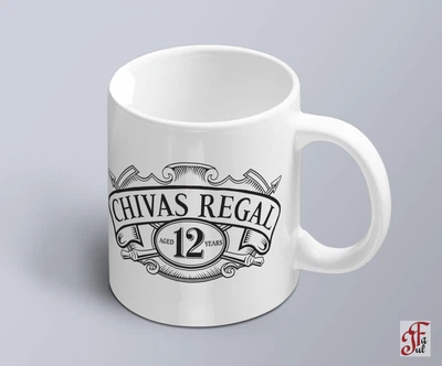 Чашка з принтом логотипу Chivas Regal (05010116005)