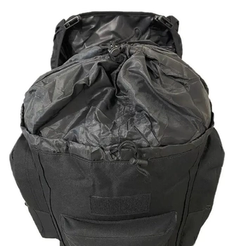 Туристичний рюкзак чоловічий "A21 - Чорний" з чохлом, тактичний рюкзак 70л водонепроникний великий (VS7005351)