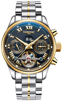 Мужские часы Carnival Sappfire Silver