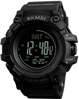 Чоловічий годинник Skmei Processor 1358 Black Compass