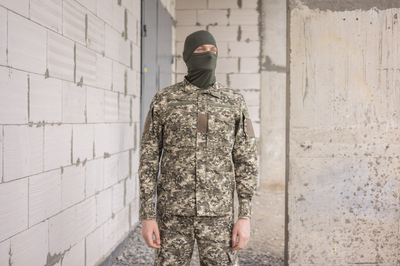 Мужской армейский костюм для ВСУ (ЗСУ) Tactical тактическая форма Пиксель светлый 52 размер 7070 TR_2628