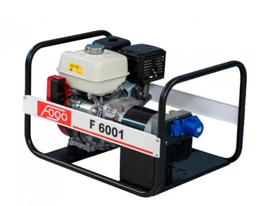 Генератор бензиновий FOGO 5.6 - 6.2кВт F6001