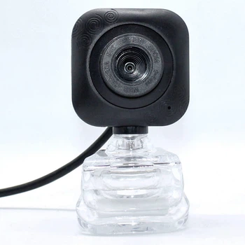 Веб-камера с микрофоном WebCam Black-02 черный
