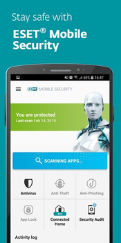 Антивирус ESET Mobile Security для Android на 2 устройства на 1 год