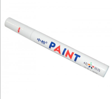 Маркер-фарба PAINT SP-110 білий, 2 мм (KG-1023)