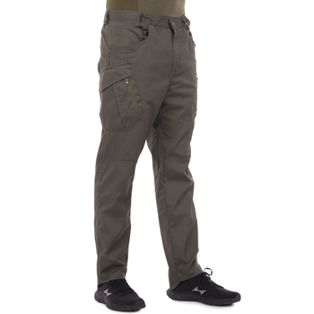 Якісні чоловічі тактичні штани штани з кишенями для міста військові літні ZEPMA Олива (5709) 2XL