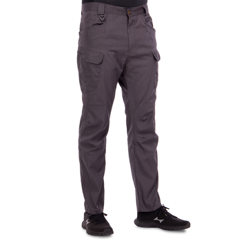 Якісні чоловічі тактичні штани штани з кишенями для міста військові літні ZEPMA Сірі (0370) L