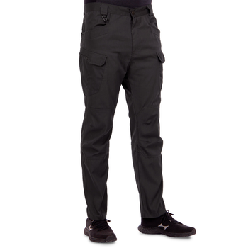Якісні чоловічі тактичні штани штани з кишенями для міста військові літні ZEPMA Чорні (0370) 3XL