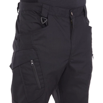 Якісні чоловічі тактичні штани штани з кишенями для міста військові літні ZEPMA Чорні (5709) L