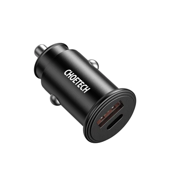 Автомобильное зарядное устройство Choetech TC0006 PD3.0 30w Fast Car Charger