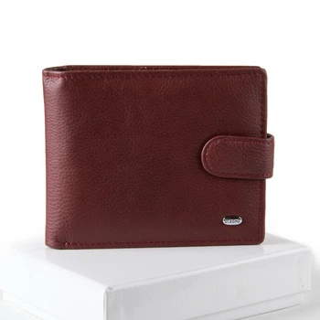 Женский кожаный кошелек dr.Bond Classic WN-7 new бордовый
