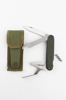 Нож армейский карманный MFH-Fox Германия ВСУ (ЗСУ) 44043 8119 16.5 см (SKU_4407713)