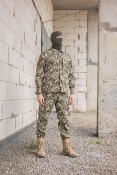 Чоловічий армійський костюм для ЗСУ Tactical тактична форма Піксель світлий 52 розмір 7070 (SKU_4361944)