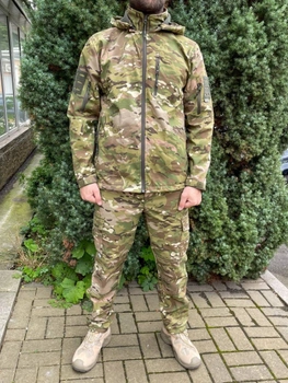 Мужской армейский костюм тактическая форма на флисе Мультикам Турция ВСУ (ЗСУ) M 8655 хаки (SKU_4425897)