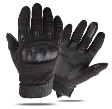 Перчатки тактические Primo Carbon полнопалые, сенсорные, размер L - Black